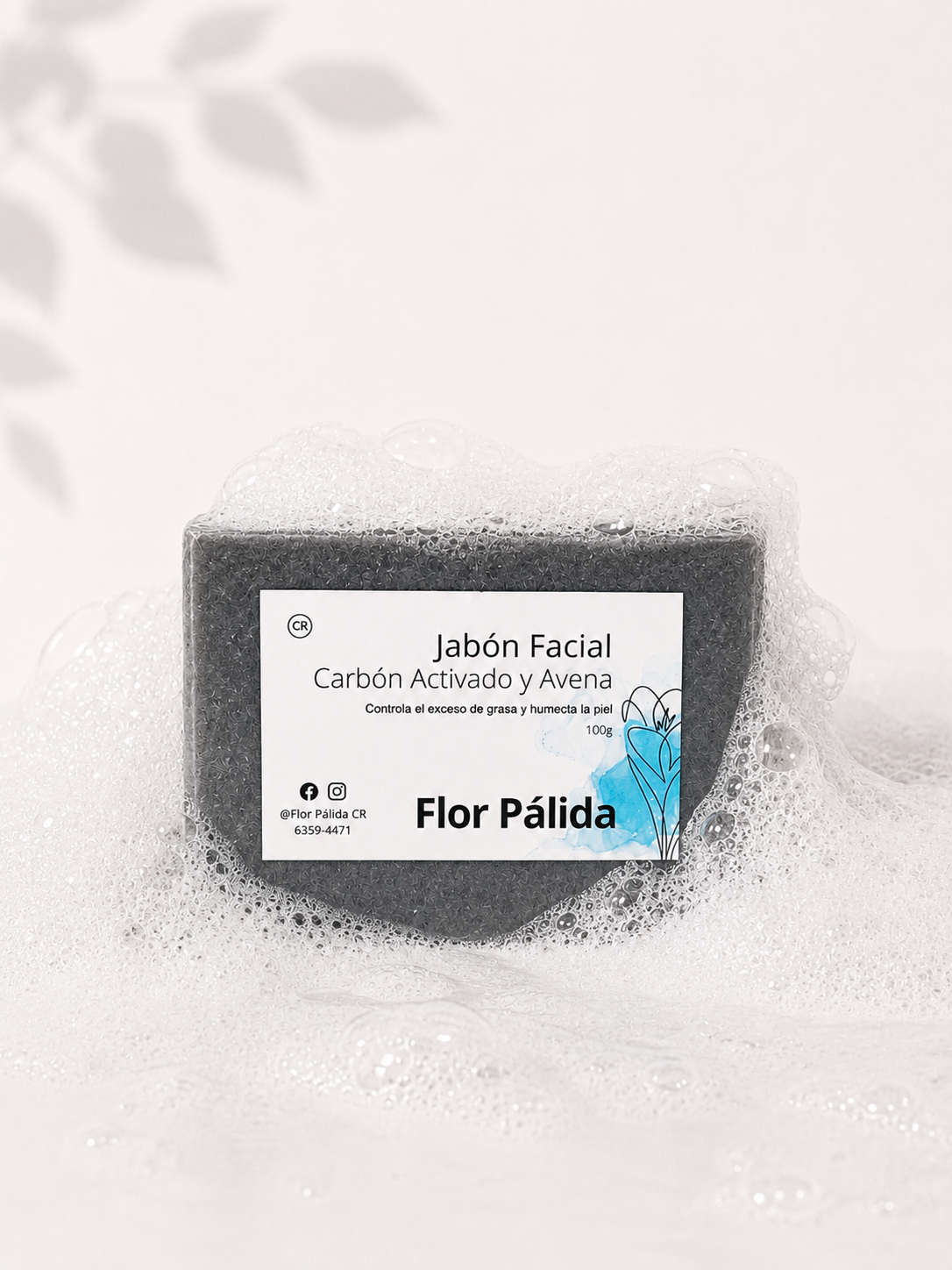 Jabón Carbón Activado y Avena