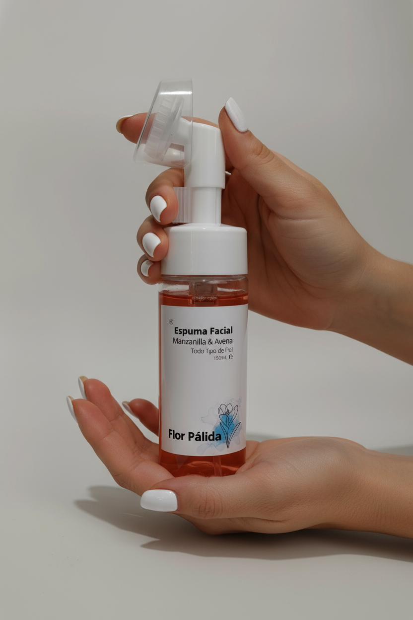 Espuma Facial con Manzanilla y Avena